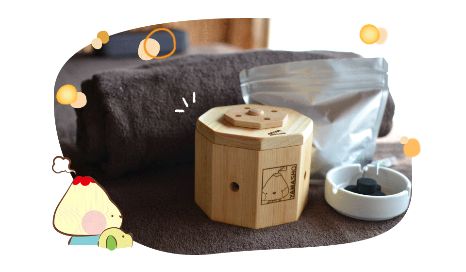 新発売「もぐさんの箱きゅう」特設ページ もぐさの山正